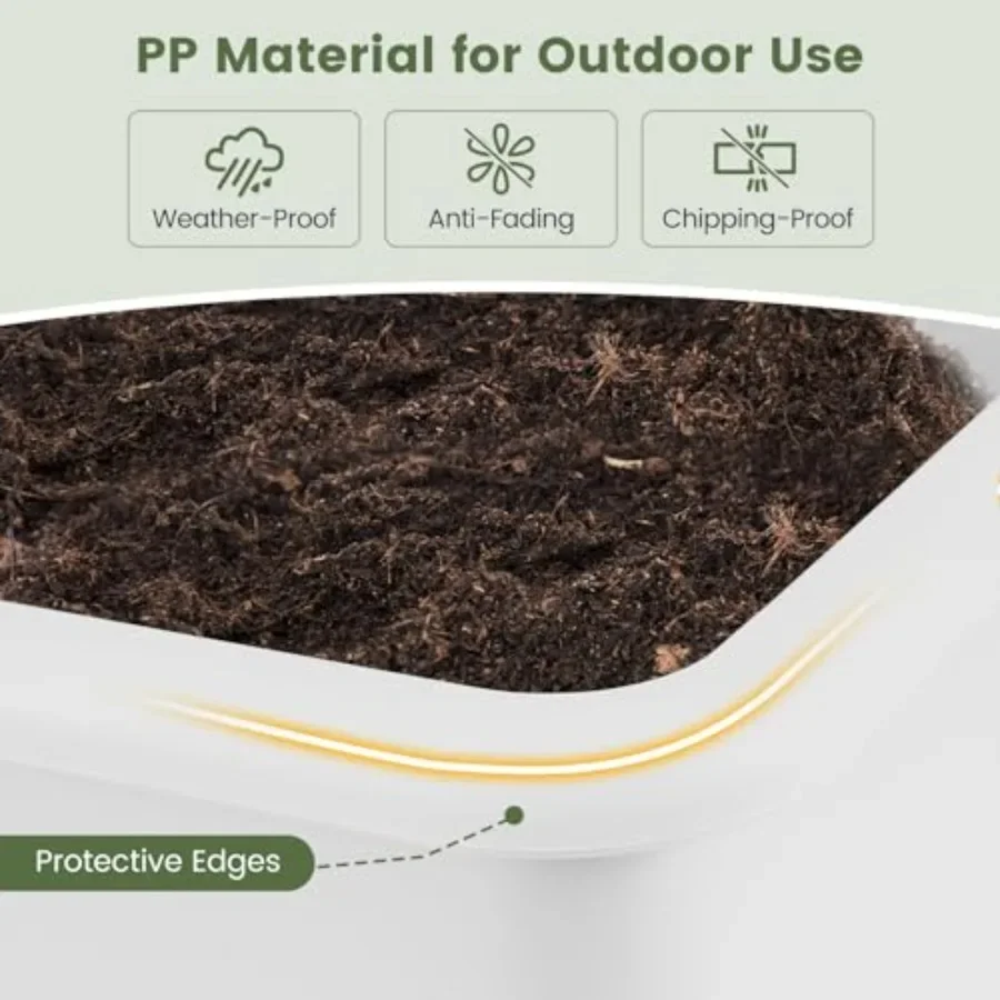 Zestaw 2 podwyższonych donic d – Self-Watering Planter recenzja i cena